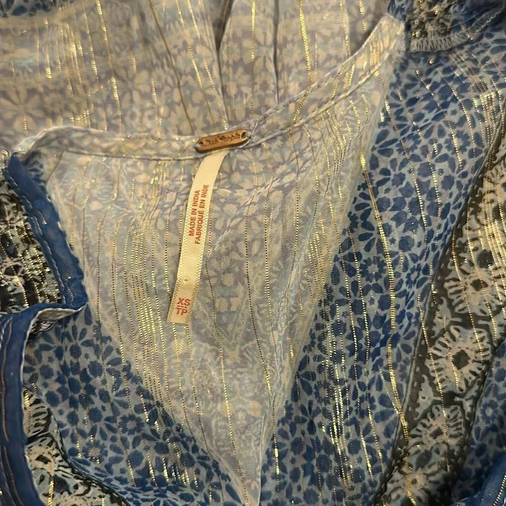 NWOT Free People Women’s Blouse